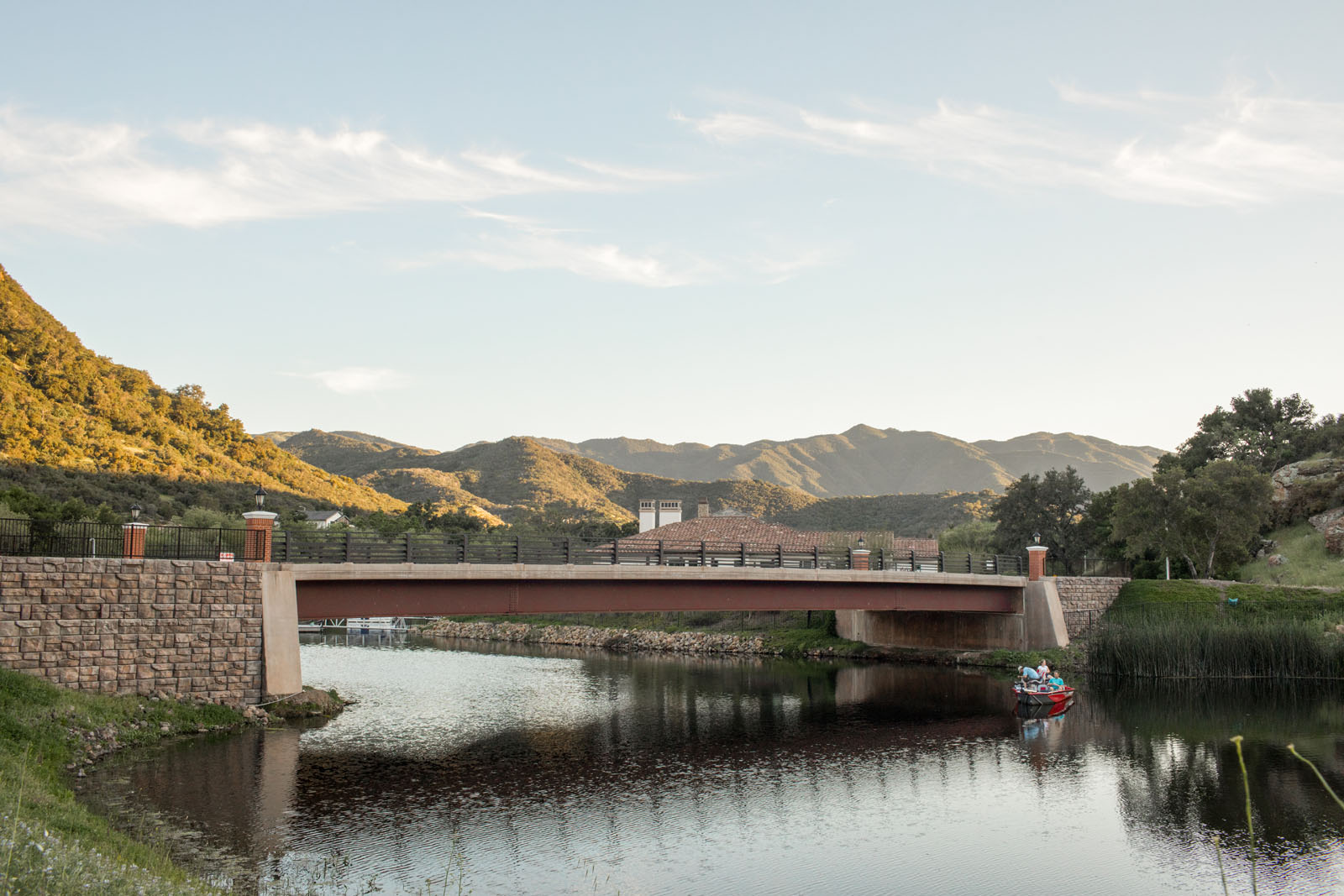 Bass fishing at Lake Sherwood