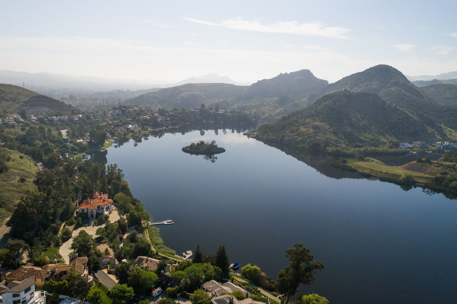 Lake Sherwood from South shore